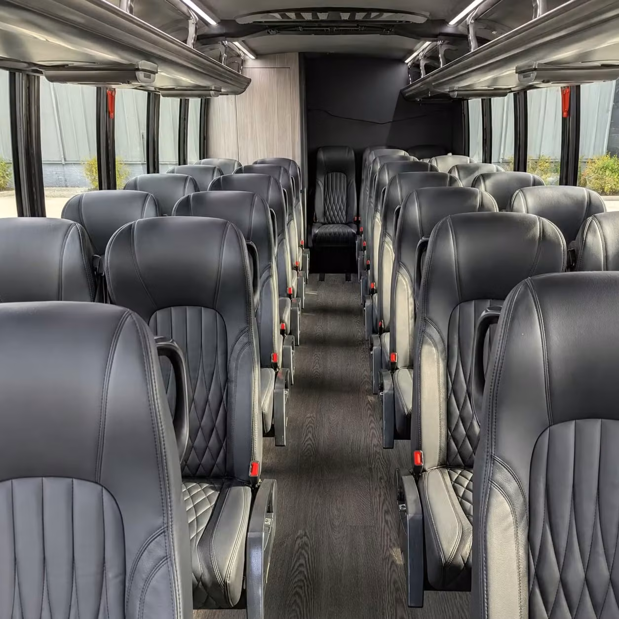 30 passenger minibus interior