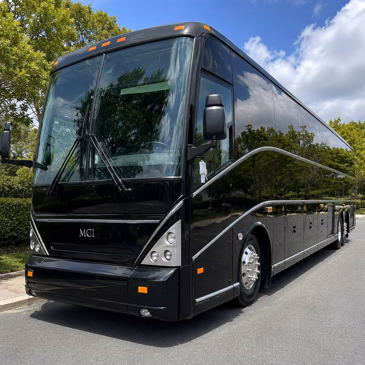 56 passenger charter bus