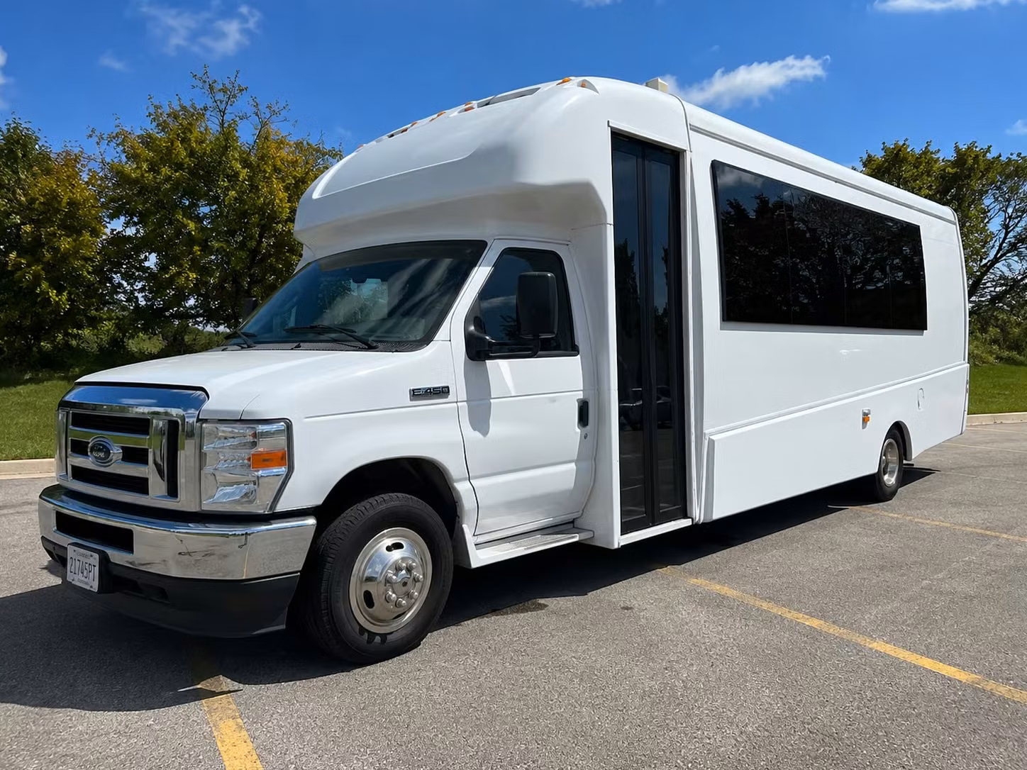 for groups that want something between a party bus and a full coach