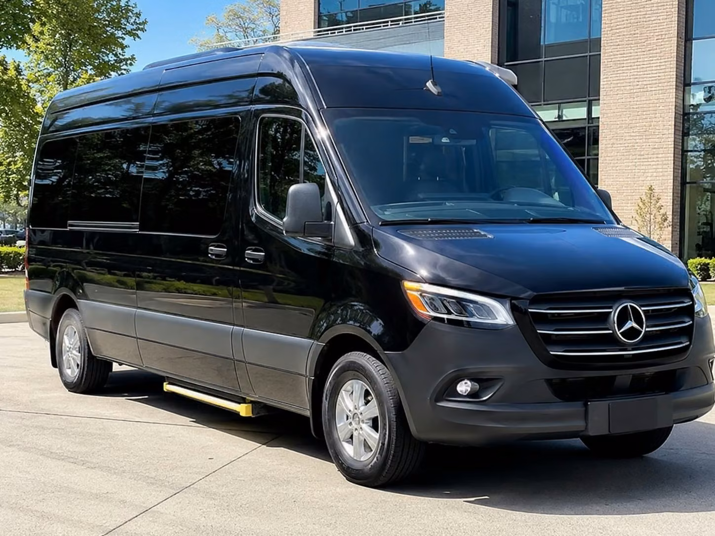 sprinter van with driver